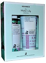 Fragrances, Perfumes, Cosmetics Set - Korres Water Lily Gift Pack (sh/gel/250ml + b/milk/200ml)