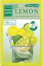 Fragrances, Perfumes, Cosmetics Face Mask "Lime and Lemon" - Mediental Botanic Garden Mask