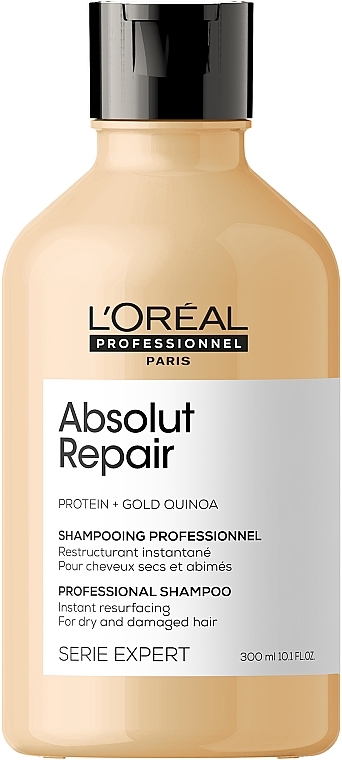 Hair Shampoo - L'Oreal Professionnel Absolut Repair Gold Quinoa +Protein Shampoo — photo N1