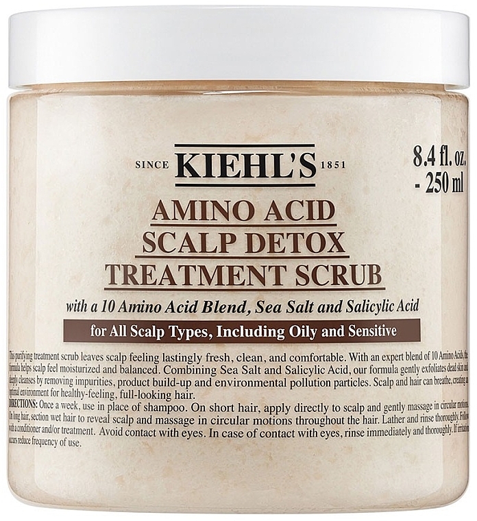 Amino Acid Scalp Scrub - Kiehl's Amino Acid Scalp Detox Treatment Scrub — photo N1