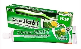 Fragrances, Perfumes, Cosmetics Toothpaste - Dabur Herb`l Mint & Lemon