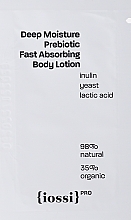 GIFT! Moisturising Body Lotion - Iossi Pro Deep Moisture Prebiotic Fast Absorbing Body Lotion (sample) — photo N1