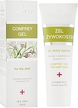 Fragrances, Perfumes, Cosmetics Comfrey Facial Gel - Floslek Comfrey Gel For Dry Skin