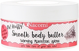 Fragrances, Perfumes, Cosmetics Body Butter "Warming Moroccan Spices" - Nacomi Smooth Body Butter Warming Moroccan Spices