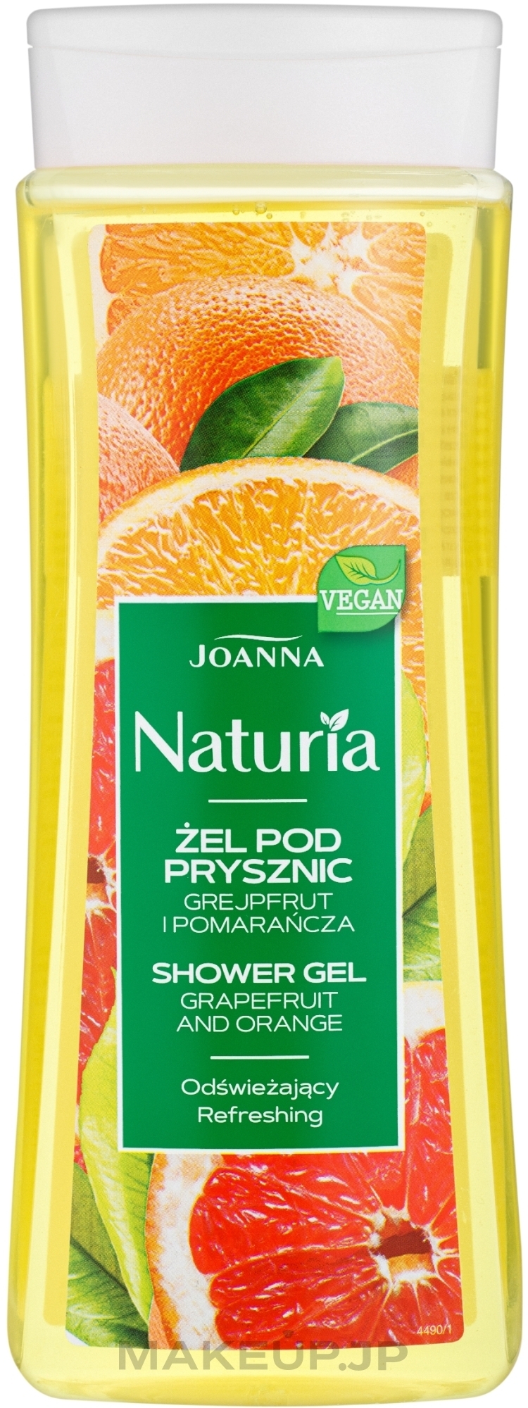 Shower Gel "Grapefruit and Orange" - Joanna Naturia Grapefruit and Orange Shower Gel — photo 300 ml
