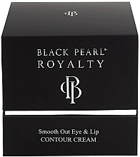 Eye & Lip Contour Cream - Sea Of Spa Black Pearl Royalty Smooth Out Eye&Lip Contour Cream — photo N2