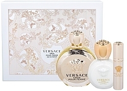 Fragrances, Perfumes, Cosmetics Versace Eros Pour Femme - Set (edp/100ml + b/lot/100ml + edp/10ml)