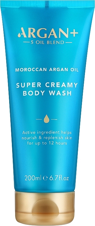 Shower Cream-Gel - Argan+ Super Creamy Body Wash — photo N1