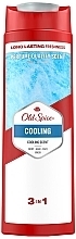 Shampoo-Shower Gel 3in1 "Cooling" - Old Spice Hair&Body&Face Cooling — photo N1