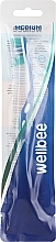 Fragrances, Perfumes, Cosmetics Toothbrush, medium, turquoise and blue - Wellbee