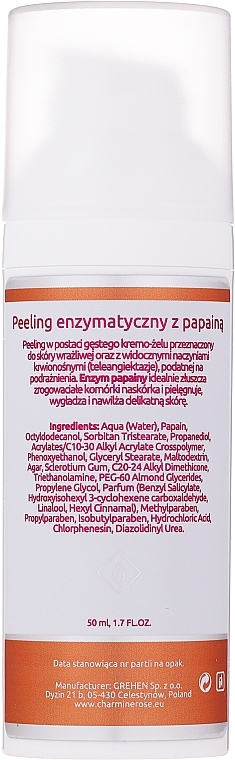 Enzyme Peeling with Papain - Charmine Rose Papaina Peeling — photo N2