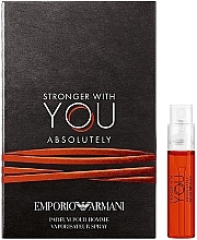 GIFT! Giorgio Armani Emporio Armani Stronger With You Absolutely - Parfum (sample) — photo N1