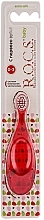 Fragrances, Perfumes, Cosmetics Toothbrush, red - R.O.C.S. Baby