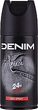 Denim Black - Set (ash/lot/100ml + deo/150ml + sh/gel/250ml)  — photo N4