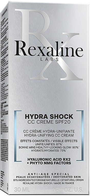 Hyper-Hydrating Tinting Veil - Rexaline Hydra 3D Hydra-Divine SPF20 — photo N2