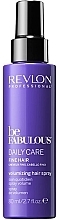 Cleansing Thin Hair Spray - Revlon Professional Be Fabulous Daily Care Fine Hair Volumizing Hair Spray — photo N1