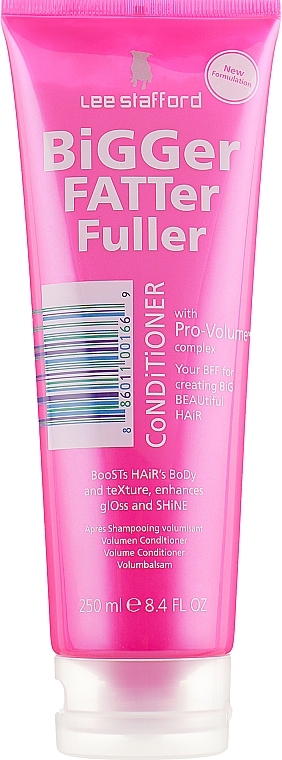 Conditioner for Fuller Hair - Lee Stafford Bigger Fatter Fuller Conditioner — photo N1