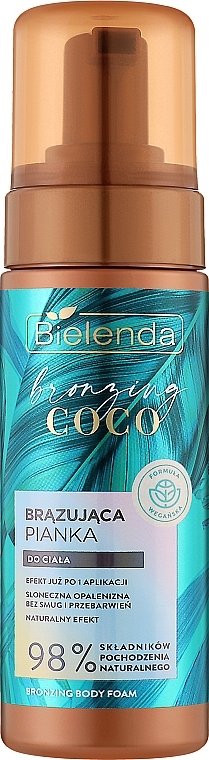 Bronzing Body Foam - Bielenda Bronzing Coco Bronzing Body Foam — photo N1