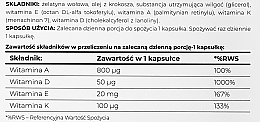 Dietary Supplement "ADEK Multi", capsules - Laborell — photo N3