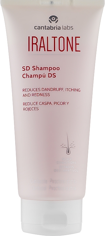 Anti Dandruff & Seborrhea Shampoo - Cantabria Labs Iraltone SD Shampoo — photo N1