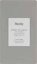 Fragrances, Perfumes, Cosmetics Sunscreen - Huxley Sun Cream Stay Sun Safe SPF50+ PA++++ (prybka)