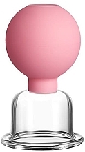 Fragrances, Perfumes, Cosmetics Vacuum Massage Jar, pink, XL size - Deni Carte