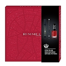 Fragrances, Perfumes, Cosmetics Rimmel (mascara/8ml + eye/pencil/1.2g + nail/polish/8ml) - Set