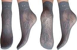 Women Socks 'Milano', grey - Veneziana — photo N1