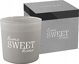 Scented Candle in Matte Glass, two wicks - Bispol Scented Candle Home Sweet Home — photo N1