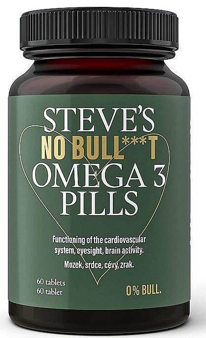 Dietary Supplement - Steve?s No Bull***t Omega 3 Pills — photo N1