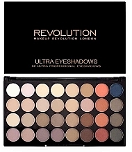 Fragrances, Perfumes, Cosmetics Eyeshadow Palette, 32 Shades - Makeup Revolution Ultra 32 Shade Palette Flawless Matte 2