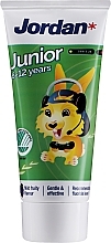 Toothpaste for Kids 6-12 y.o., hare - Jordan Junior Toothpaste — photo N1