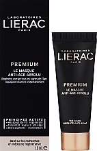 Fragrances, Perfumes, Cosmetics Anti-Aging Face Mask - Lierac Premium The Mask Absolute Anti-Aging (mini size)