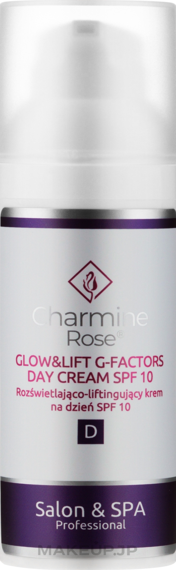 Facial Day Cream - Charmine Rose Glow&Lift G-Factors Day Cream SPF10 — photo 50 ml