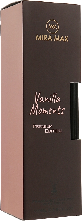 Reed Diffuser + tester - Mira Max Vanilla Moments Fragrance Diffuser With Reeds Premium Edition — photo N1