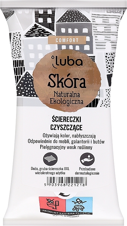 Furniture, Leather & Shoes Cleaning Wipes - Luba — photo N1