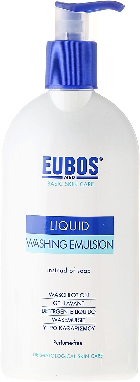 Shower Emulsion - Eubos Med Basic Skin Care Liquid Washing Emulsion — photo N5