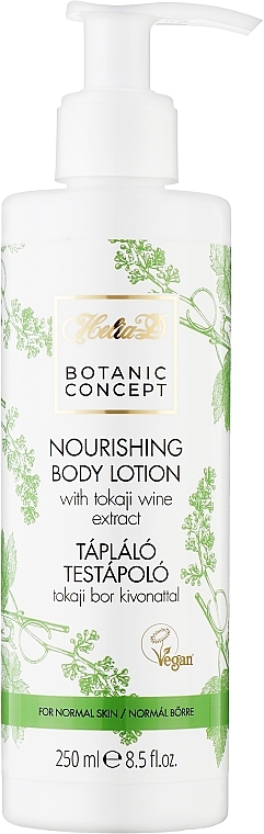 Body Lotion with Tokai Wine Extract - Helia-D Botanic Concept Body Lotion — photo N1