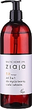 Fragrances, Perfumes, Cosmetics Versatile Mango Face, Body & Hair Gel, with pump - Ziaja Baltic Home Spa Gel Mango