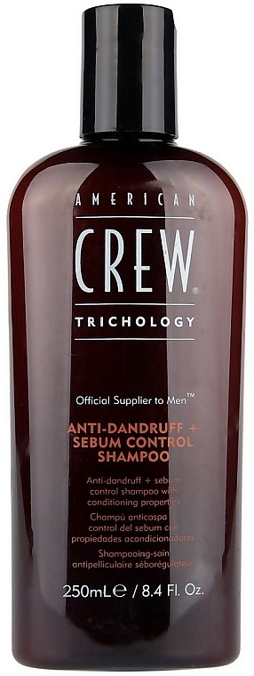 Balancing Anti-Dandruff Shampoo for Oily Scalp - American Crew Anti Dandruff+Sebum Control Shampoo — photo N3