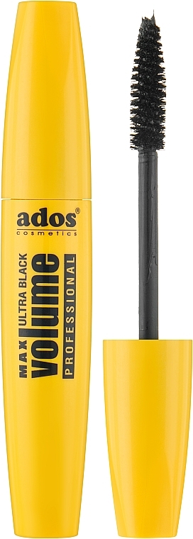 Mascara - Ados Max Volume Ultra Black Professional — photo N1