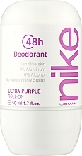 Fragrances, Perfumes, Cosmetics Deodorant - Nike Woman Ultra Purple Roll On