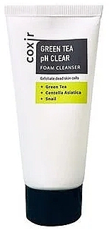 Foam Cleanser - Coxir Green Tea pH Clear Foam Cleanser (mini) — photo N1