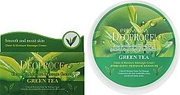 ボディマッサージクリーム - Deoproce Premium Deoproce Clean & Moisture Green Tea Massage Cream — photo N2