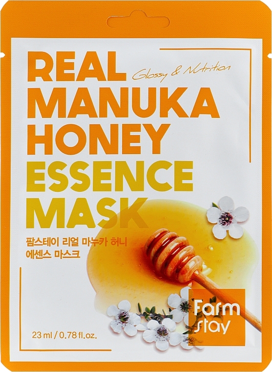 Nourishing Manuka Honey Sheet Mask - FarmStay Real Manuka Honey Essence Mask — photo N2