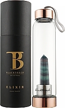 Fragrances, Perfumes, Cosmetics Butelka na wodk z krysztaiem fluorytu - BlackTouch Elixir