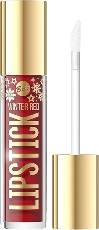 Liquid Velvet Lipstick - Bell Winter Red Lipstick — photo N1