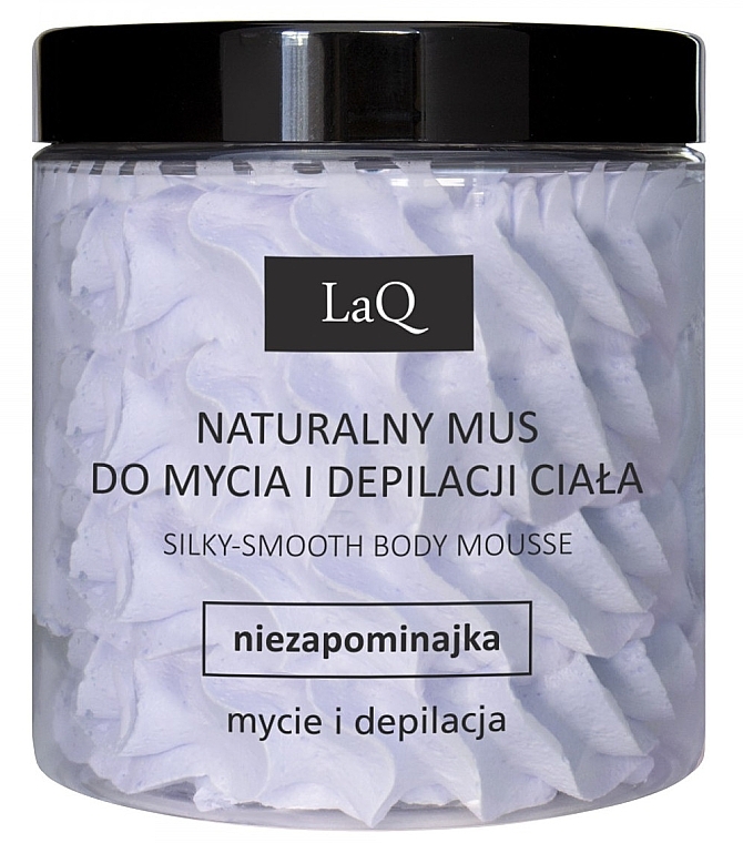 Forget-me-not Flower Depilation Mousse - LaQ Silky-Smooth Body Mousse — photo N1