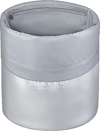 Makeup Pouch "Allbeauty", silver - MAKEUP — photo N2