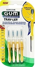 Fragrances, Perfumes, Cosmetics Interdental Brush, 1.3 mm, yellow - Sunstar Gum Trav-Ler